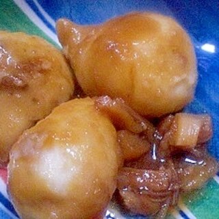   「里芋と干し貝柱の煮物」　　　　♪♪